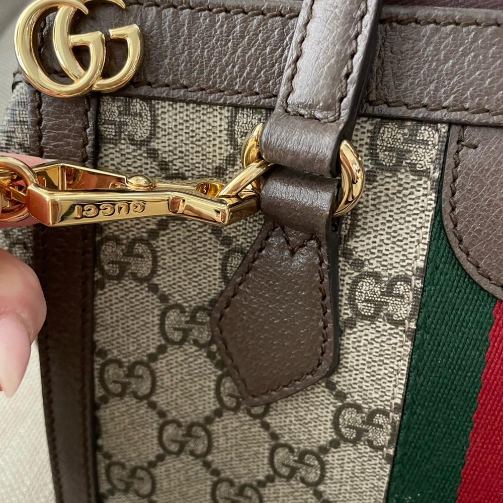 Gucci Ophidia Satchel with Signature Web Stripe - Picture 3 of 12